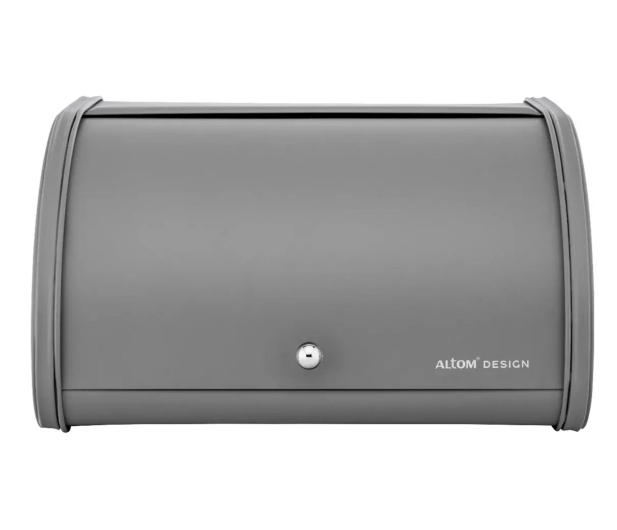 Altom Chlebak metalowy 30x26x17 cm szary - 1580531 - zdjęcie 2